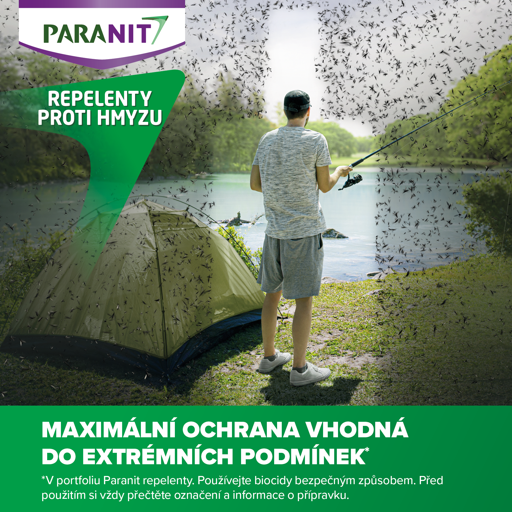 Obrázek PARANIT Repelent Maximum Repelent proti komárům 75 ml
