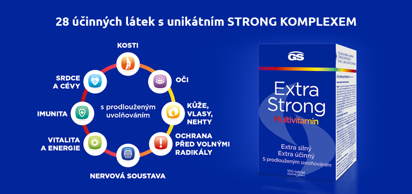 Obrázek GS Extra strong multivitamin 100 tablet (6)