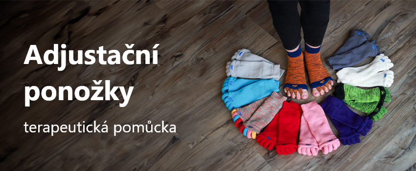 Obrázek HAPPY FEET Adjustační ponožky multicolor velikost M