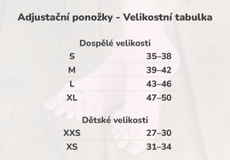 Obrázek HAPPY FEET Adjustační ponožky multicolor velikost M (4)