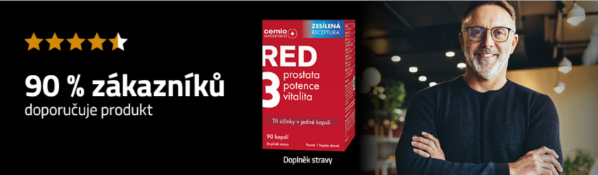 Obrázek CEMIO RED3 90 kapslí (16)
