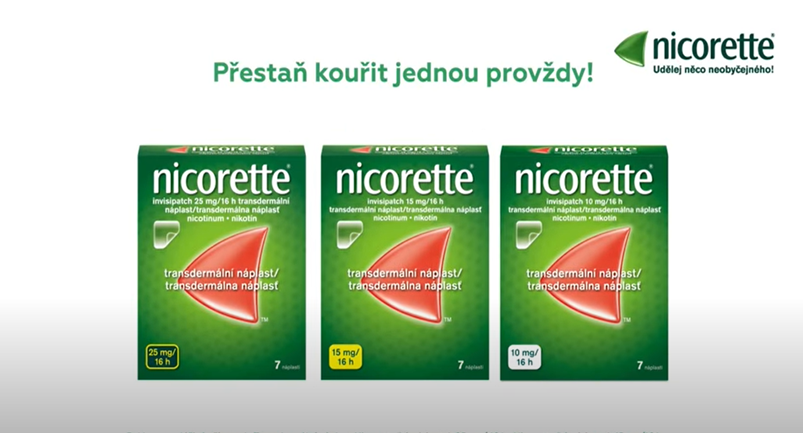 NICORETTE Invisipatch 25 mg/16 náplast 7 kusů - Lékárna.cz