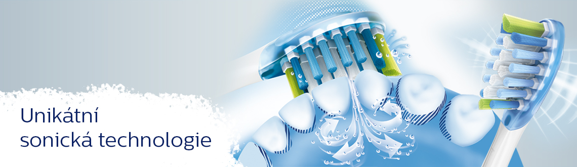 Obrázek PHILIPS Sonicare ProtectiveClean 5100 HX6851/34 Sonický elektrický zubní kartáček 1 x modrý a 1x bílý (2)