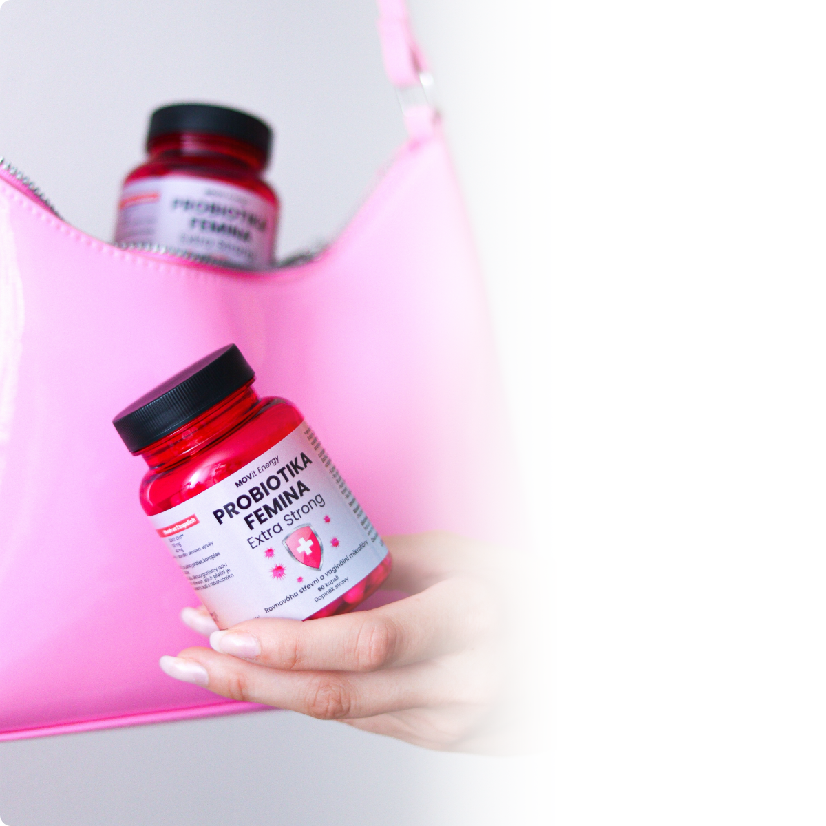 Obrázek MOVIT ENERGY Probiotika femina extra strong 90 kapslí (5)