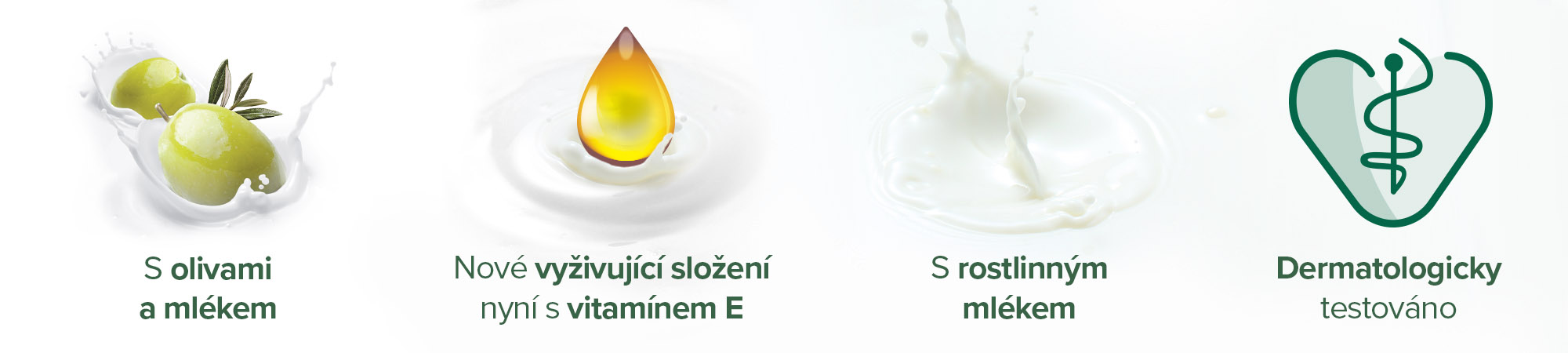 Obrázek PALMOLIVE Naturals Olive & Milk sprchový gel náhradní náplň 1000 ml