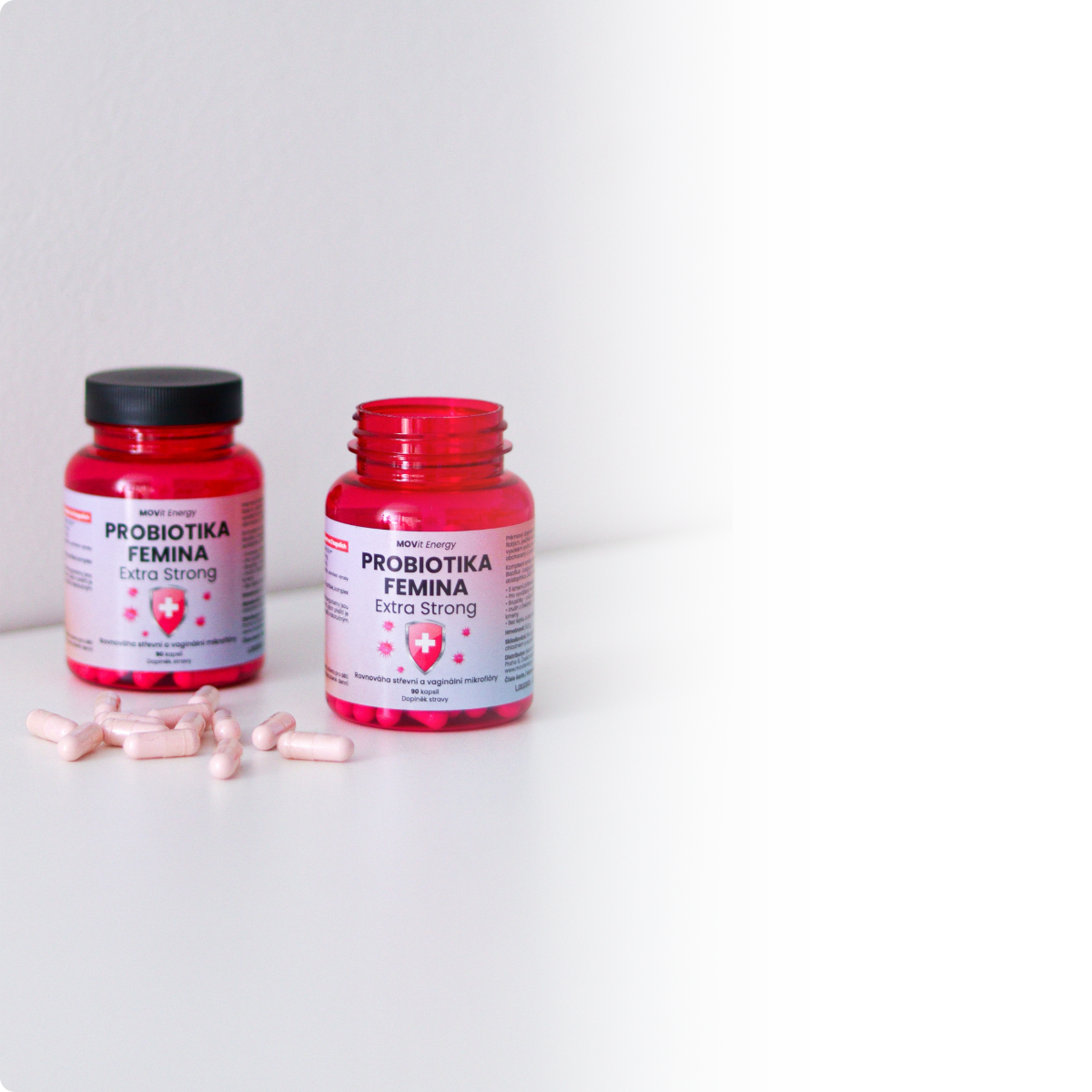 Obrázek MOVIT ENERGY Probiotika femina extra strong 90 kapslí (7)