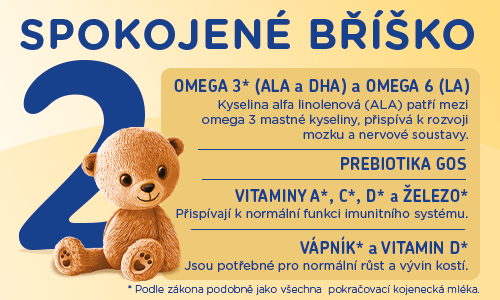 Obrázek SUNAR Complex 2 pokračovací kojenecké mléko od 6 měsíce 600 g (3)