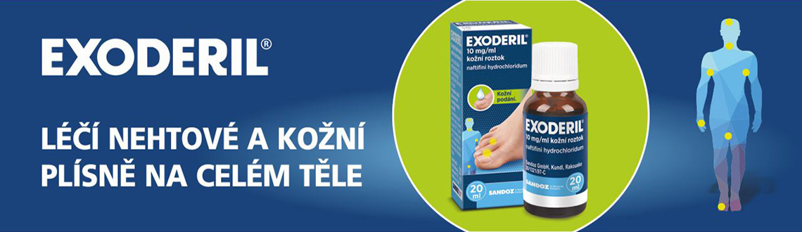 Obrázek EXODERIL Roztok k zevnímu užití 10mg/ml 10 ml
