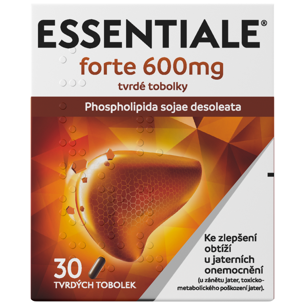 Obrázek ESSENTIALE 300 mg 90 tvrdých tobolek (17)