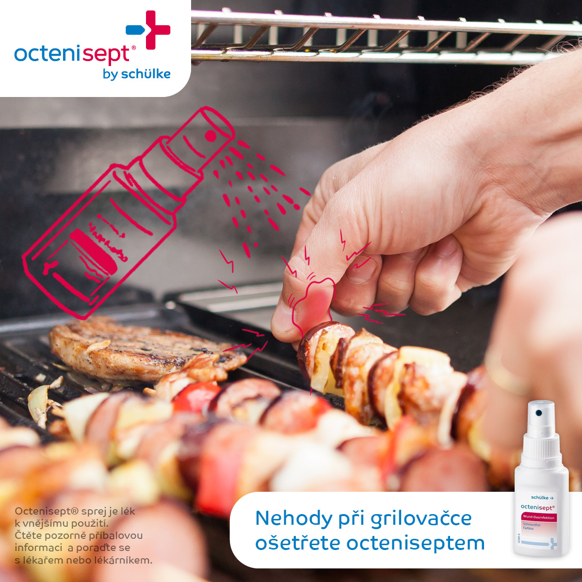 Obrázek OCTENISEPT Kožní sprej 0,1g/100 g 50 ml (4)