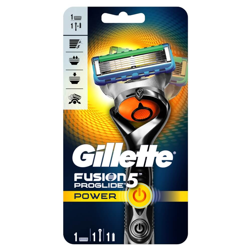 7702018355396 EAN - Gillette Fusion Pro Glide Power Men's Razor With  Flexball Technology | Buycott UPC Lookup