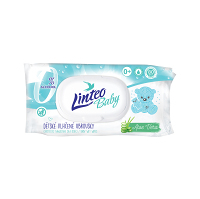 LINTEO Baby Vlhčené ubrousky Soft & Cream 120 ks - Lékárna.cz